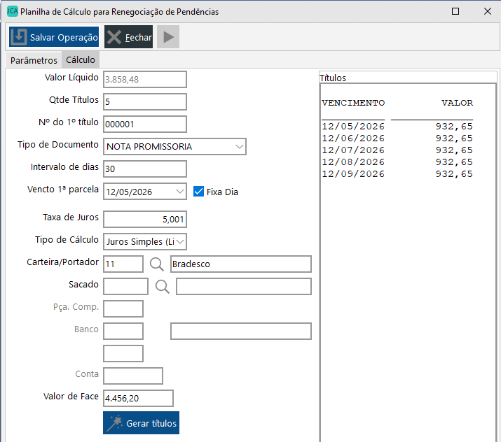 Renegociação de dívida